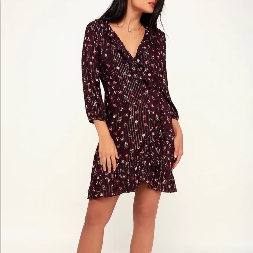 4 for $25 LULUS Jalina Wrap Dress